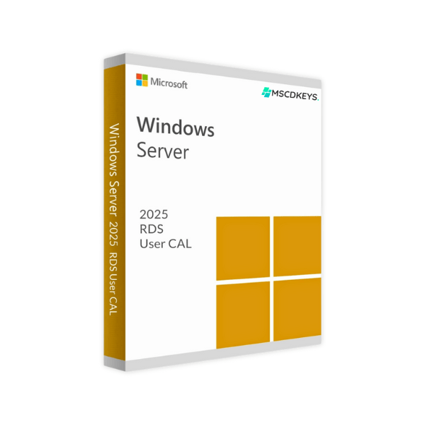 windows server 2025 remote desktop services user cals