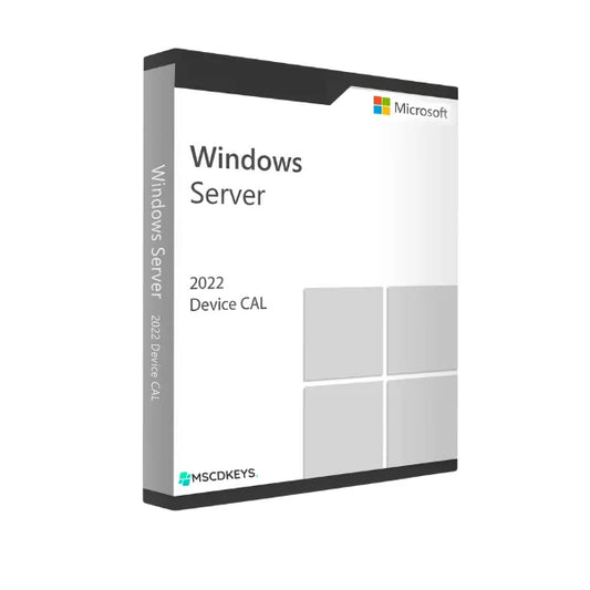 Windows Server 2022 Remote Desktop Services device CAL