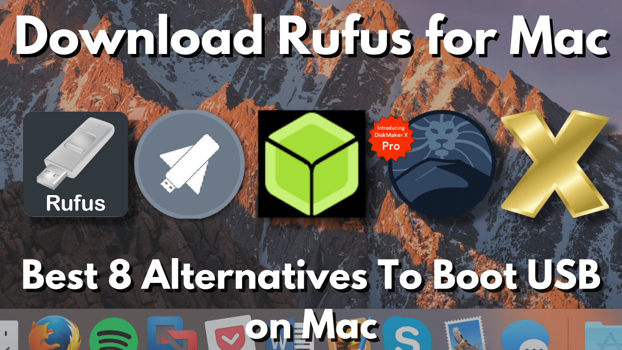 Download Rufus for Mac