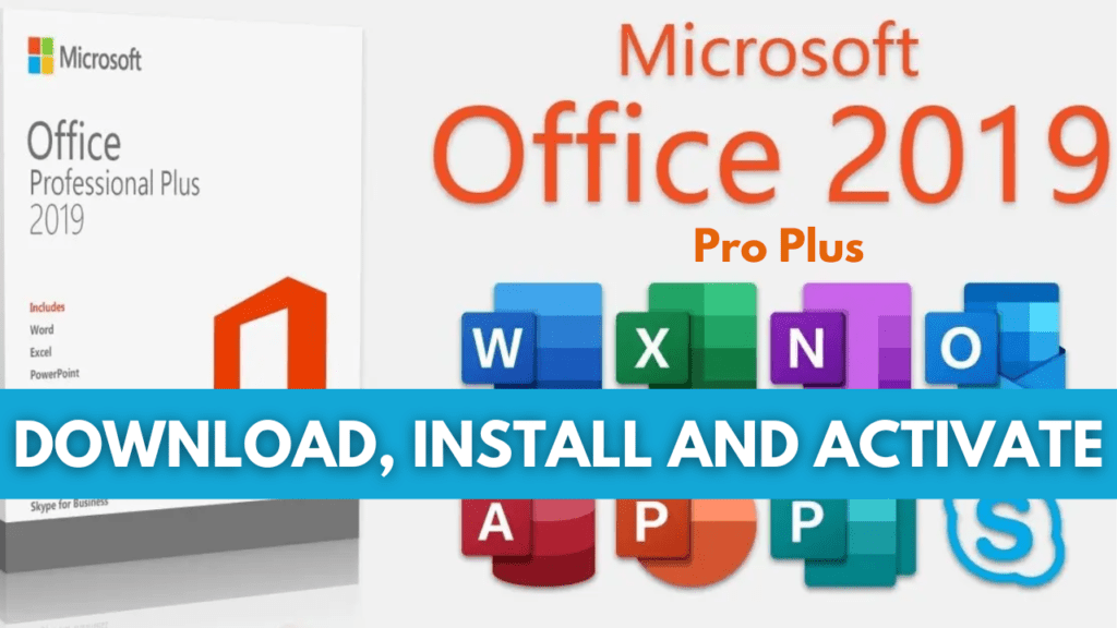 how to download and install office 2019 pro plus