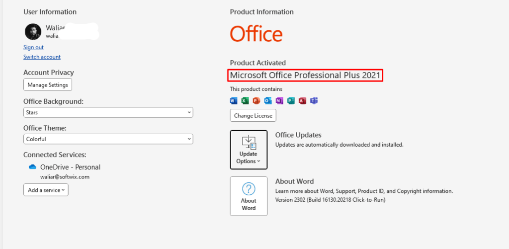 upgrade from office 2019 to the 2021