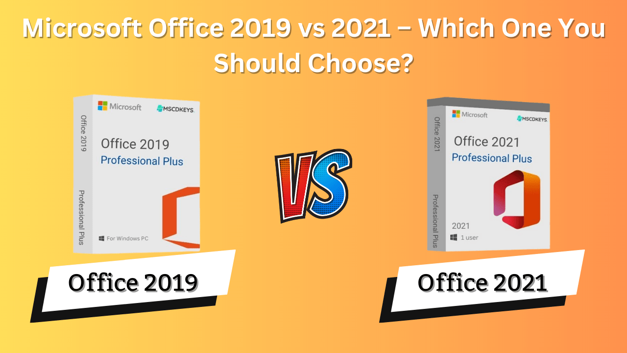 microsoft office 2019 vs 2021
