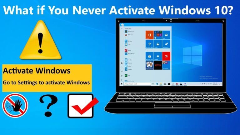 Unactivated Windows 10