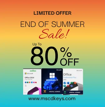 end of summer sale 2025